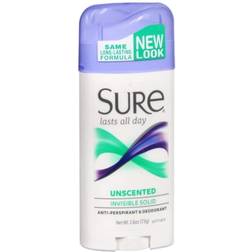 Sure Invisible Solid Anti-Perspirant & Deodorant Unscented 2.6 []